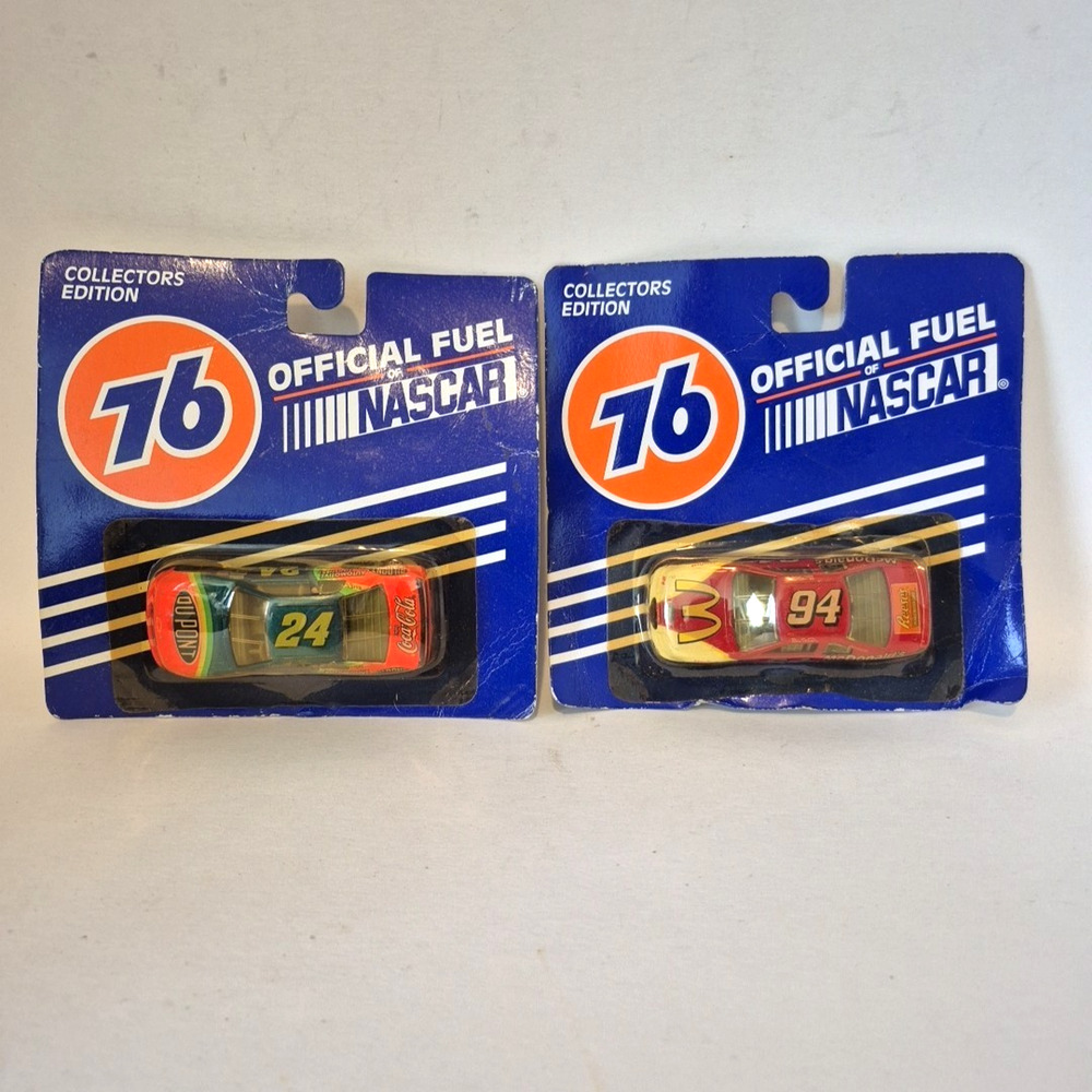 76 Collectors Edition Diecast Nascar McDonald's#94 Dupont#24 Cars